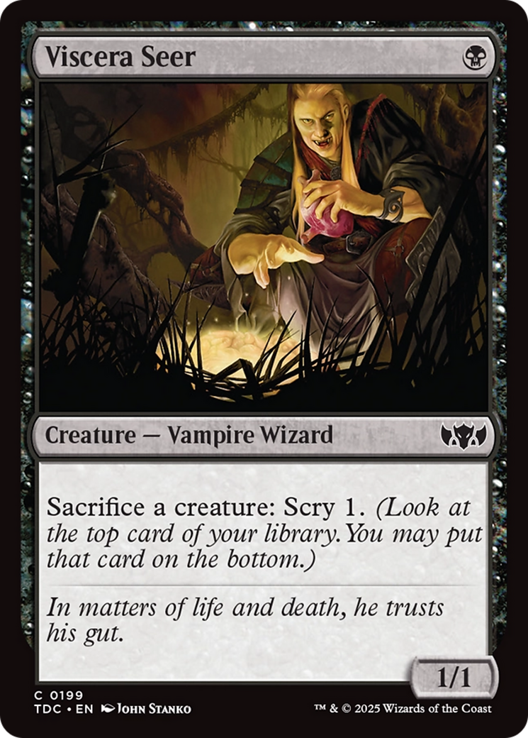 Viscera Seer [Tarkir: Dragonstorm Commander] | Cracking-Singles