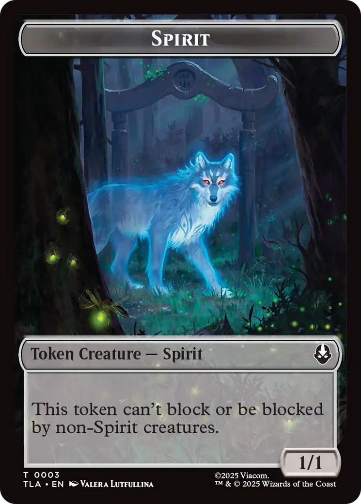 Clue (0015) // spirit (003) Double-Sided Token [Avatar: The Last Airbender Tokens] | Cracking-Singles