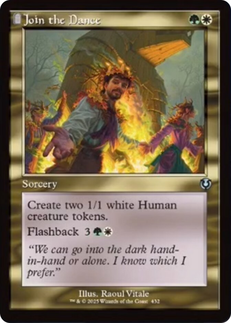 Join the Dance (Retro Frame) [Innistrad Remastered] | Cracking-Singles