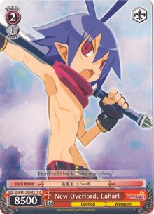 New Overlord, Laharl (DG/EN-S03-E117 C) [Disgaea] | Cracking-Singles