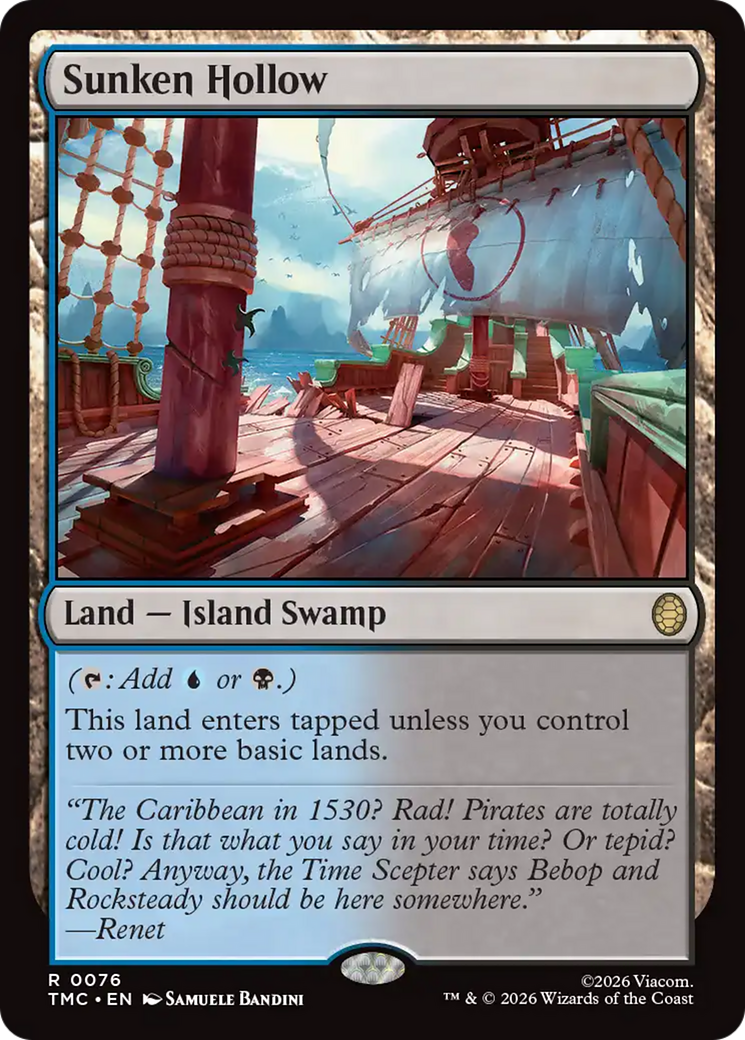 Sunken Hollow [Teenage Mutant Ninja Turtles Commander] | Cracking-Singles