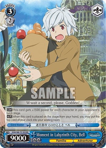 Moment in Labyrinth City, Bell (DDM/S88-TE15R RRR) [Is it Wrong to Try to Pick Up Girls in a Dungeon?] | Cracking-Singles