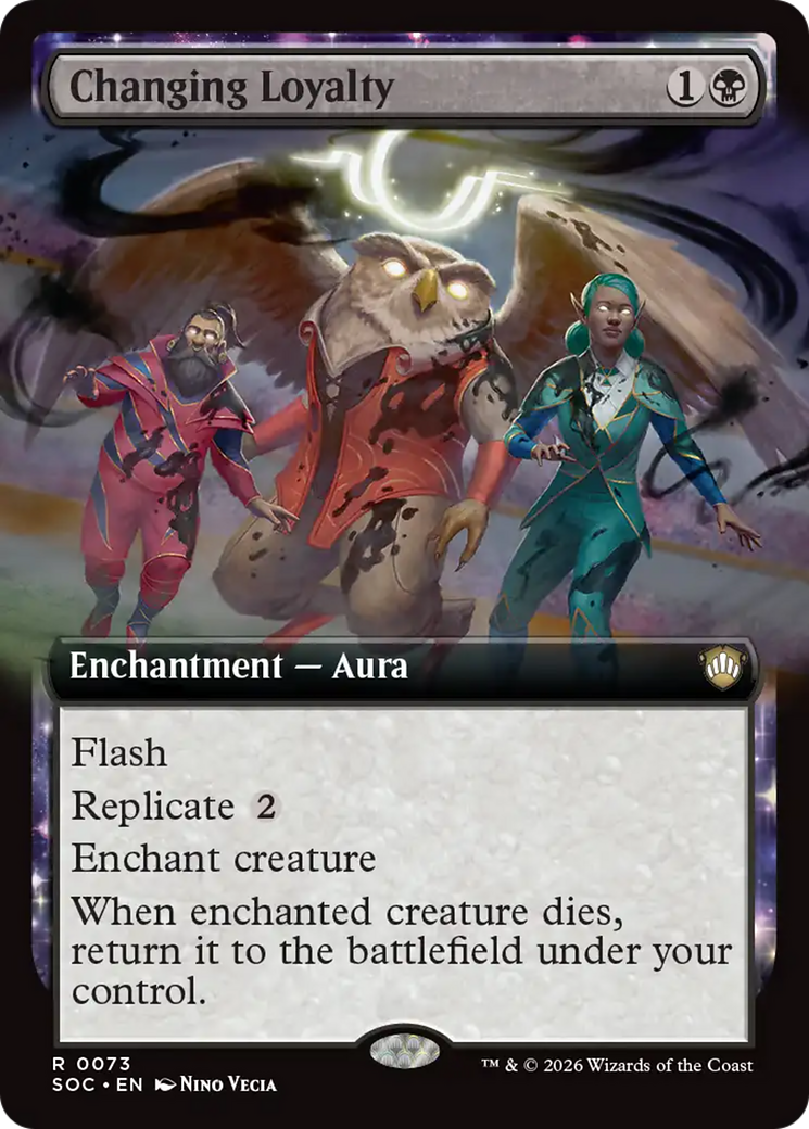 Changing Loyalty (Extended Art) [Secrets of Strixhaven Commander] | Cracking-Singles
