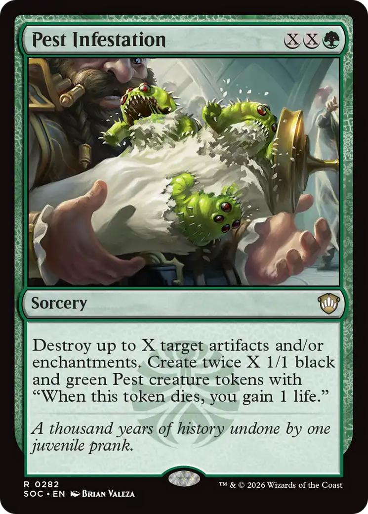 Pest Infestation [Secrets of Strixhaven Commander] | Cracking-Singles