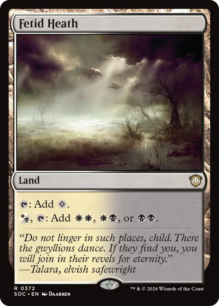 Fetid Heath [Secrets of Strixhaven Commander] | Cracking-Singles