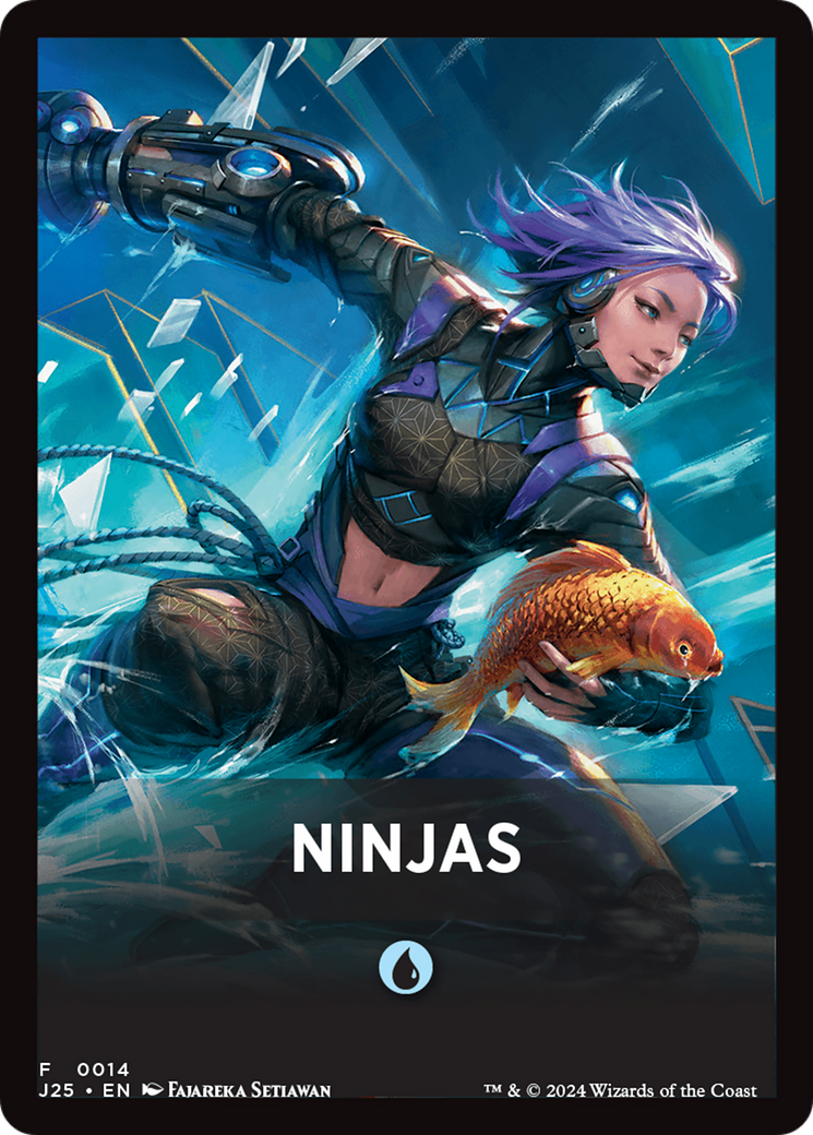 Ninjas Theme Card [Foundations Jumpstart Front Cards] | Cracking-Singles