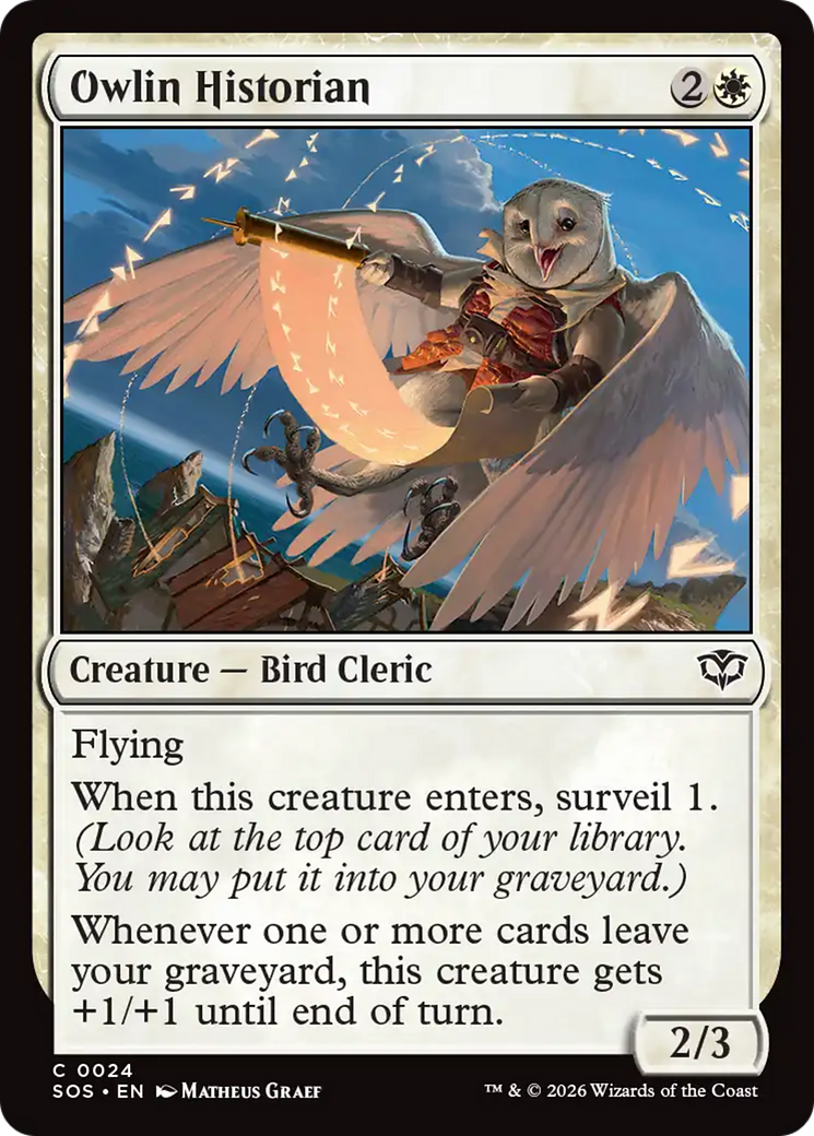 Owlin Historian [Secrets of Strixhaven] | Cracking-Singles