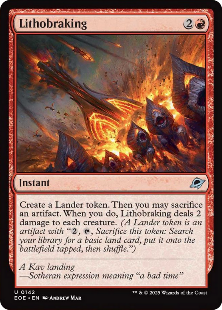 Lithobraking [Edge of Eternities] | Cracking-Singles
