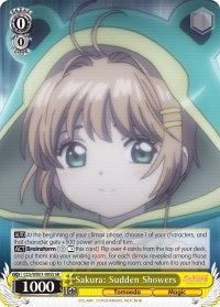 Sakura: Sudden Showers (CCS/WX01-005S SR) [Cardcaptor Sakura: Clear Card] | Cracking-Singles