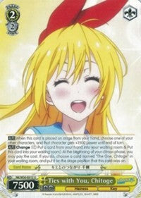 Ties with You, Chitoge (NK/W30-E012 U) [NISEKOI -False Love-] | Cracking-Singles