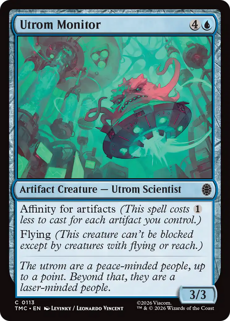Utrom Monitor [Teenage Mutant Ninja Turtles Commander] | Cracking-Singles