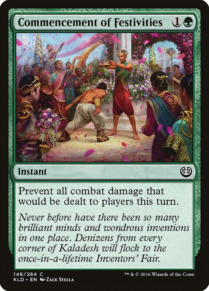 Commencement of Festivities [Kaladesh] | Cracking-Singles