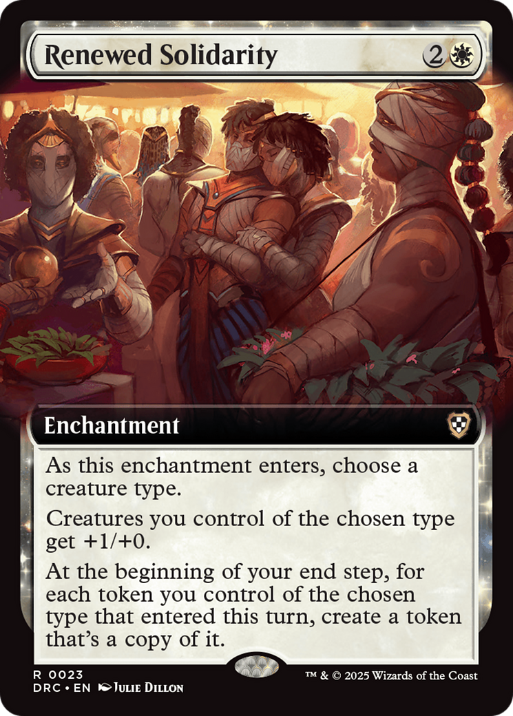 Renewed Solidarity (Extended Art) [Aetherdrift Commander] | Cracking-Singles