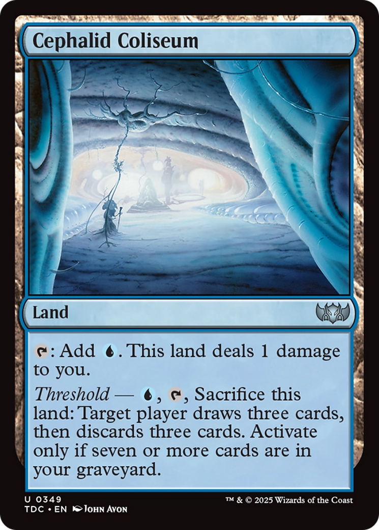 Cephalid Coliseum [Tarkir: Dragonstorm Commander] | Cracking-Singles