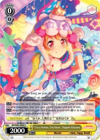 "I'm a Human, You Know" Hagumi Kitazawa (BD/W63-E009 U) [BanG Dream! Girls Band Party! Vol.2] | Cracking-Singles