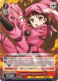 Rampaging With Determination! LLENN (GGO/S59-TE09S SR) [Gun Gale Online] | Cracking-Singles