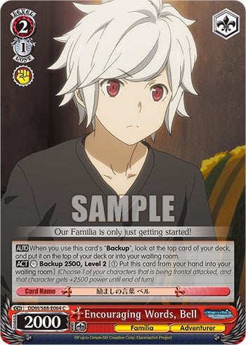 Encouraging Words, Bell (DDM/S88-E064 C) [Is it Wrong to Try to Pick Up Girls in a Dungeon?] | Cracking-Singles