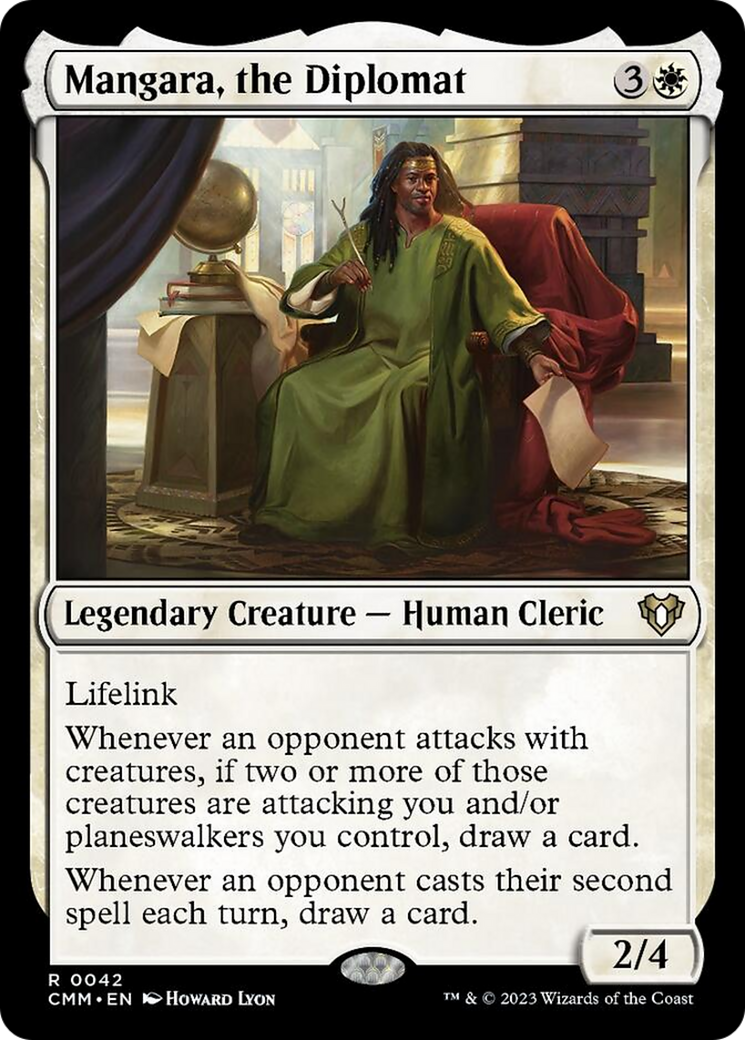Mangara, the Diplomat [Commander Masters] | Cracking-Singles
