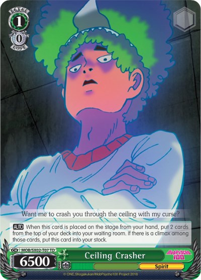 Ceiling Crasher (MOB/SX02-T07 TD) [Mob Psycho 100] | Cracking-Singles