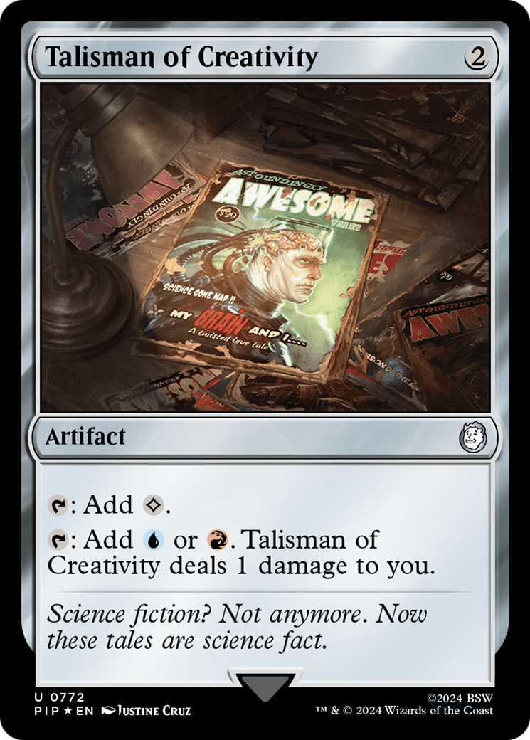 Talisman of Creativity (Surge Foil) [Fallout] | Cracking-Singles