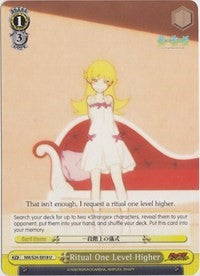Ritual One Level Higher (NM/S24-E018) [NISEMONOGATARI] | Cracking-Singles