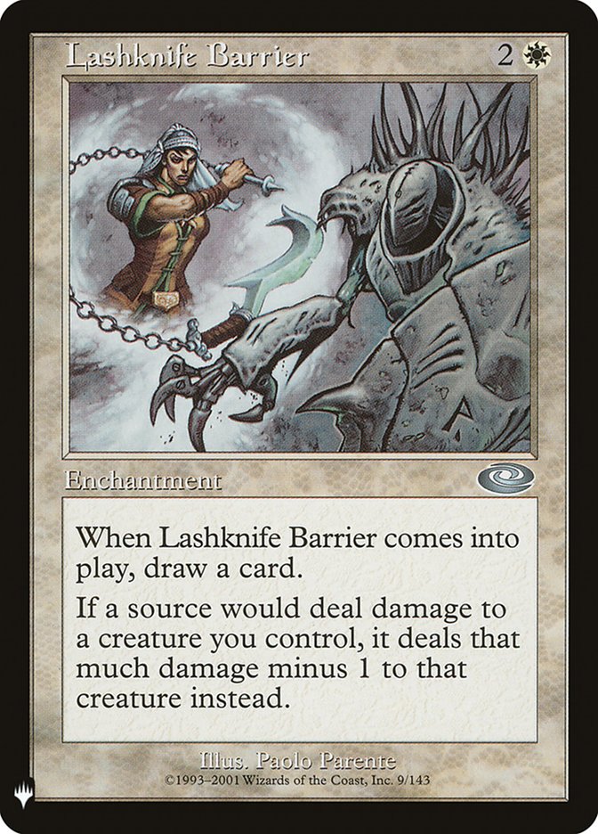 Lashknife Barrier [Mystery Booster] | Cracking-Singles