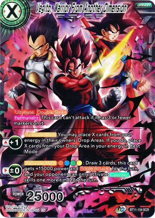 Vegito, Warrior From Another Dimension (BT11-154) [Vermilion Bloodline 2nd Edition] | Cracking-Singles
