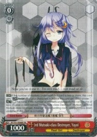 3rd Mutsuki-class Destroyer, Yayoi (KC/S31-E068P PR) (Promo) [KanColle, 2nd Fleet] | Cracking-Singles