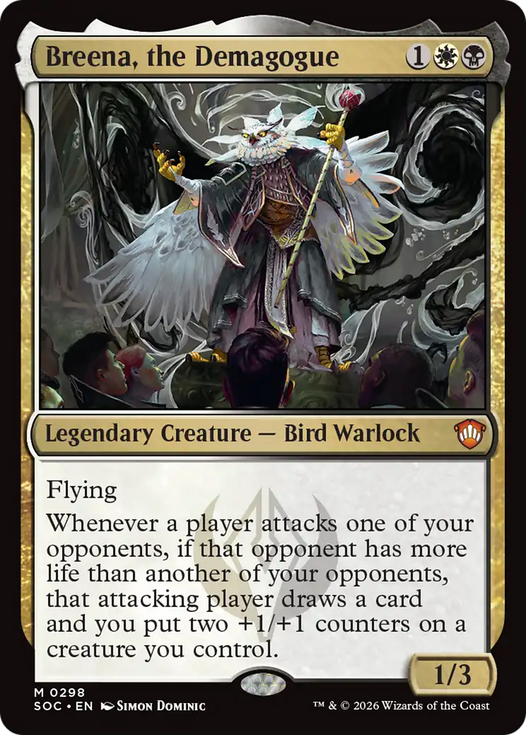 Breena, the Demagogue [Secrets of Strixhaven Commander] | Cracking-Singles