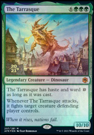 The Tarrasque [Dungeons & Dragons: Adventures in the Forgotten Realms Prerelease Promos] | Cracking-Singles