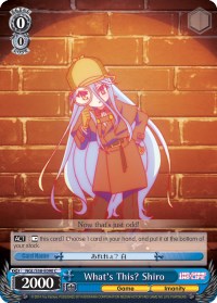 What's This? Shiro (NGL/S58-E090 C) [No Game No Life] | Cracking-Singles