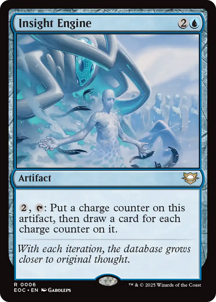 Insight Engine [Edge of Eternities Commander] | Cracking-Singles