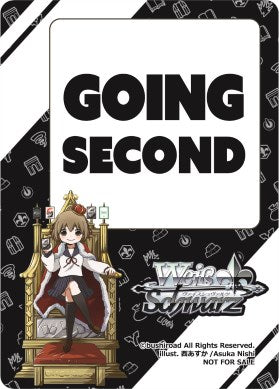 Going First / Going Second Token (Thank You Campaign) [Promotional Cards] | Cracking-Singles