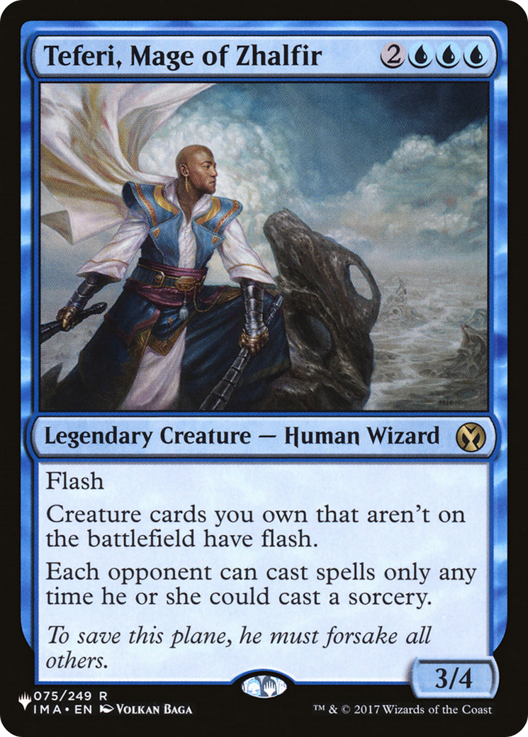 Teferi, Mage of Zhalfir [The List] | Cracking-Singles
