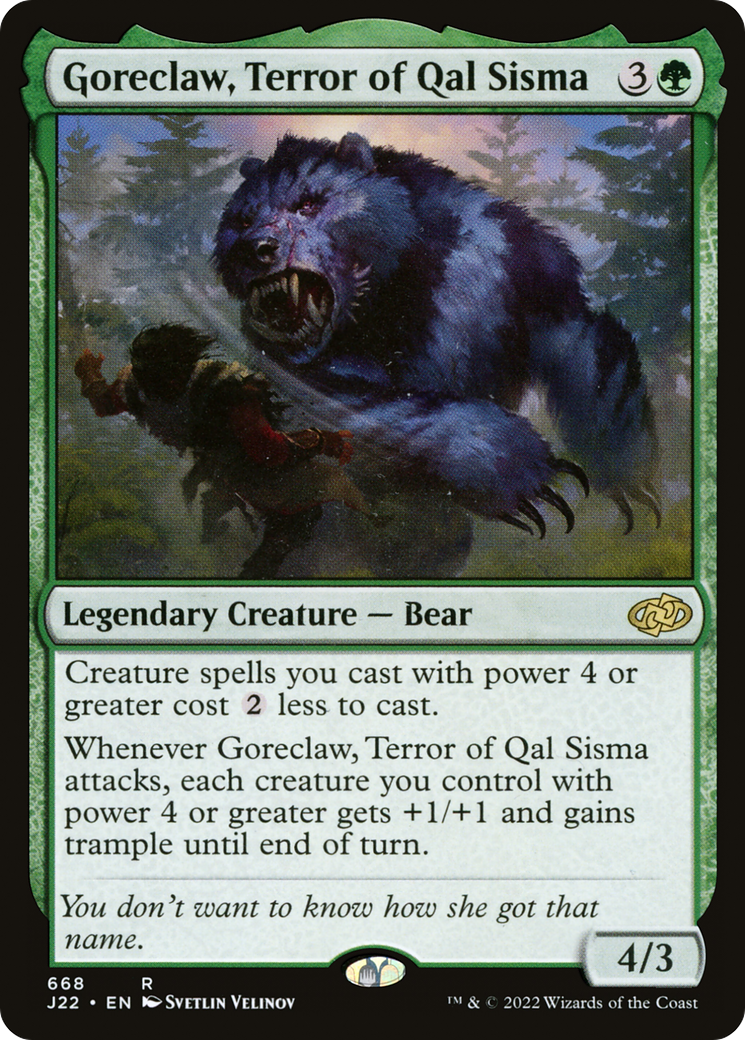 Goreclaw, Terror of Qal Sisma [Jumpstart 2022] | Cracking-Singles