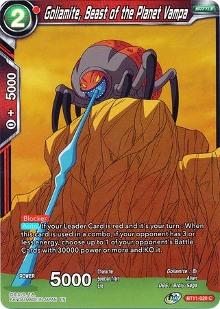 Goliamite, Beast of the Planet Vampa (BT11-020) [Vermilion Bloodline 2nd Edition] | Cracking-Singles