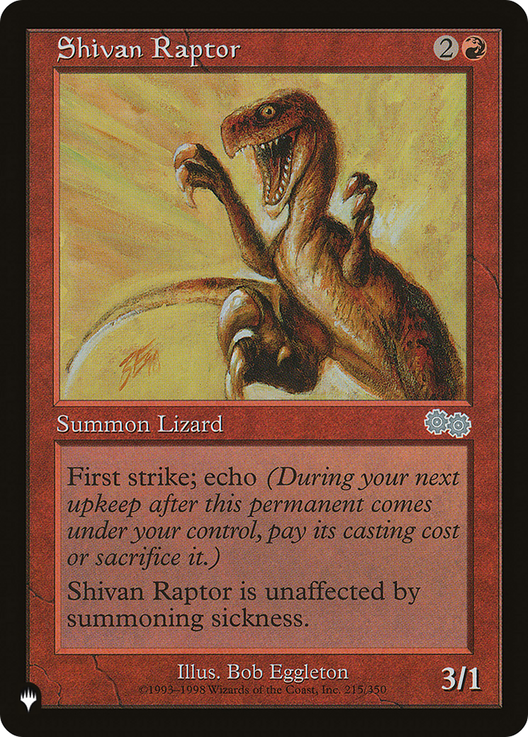 Shivan Raptor [The List] | Cracking-Singles