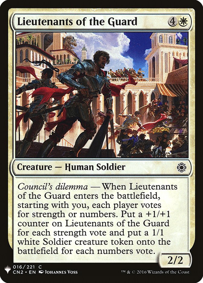 Lieutenants of the Guard [Mystery Booster] | Cracking-Singles