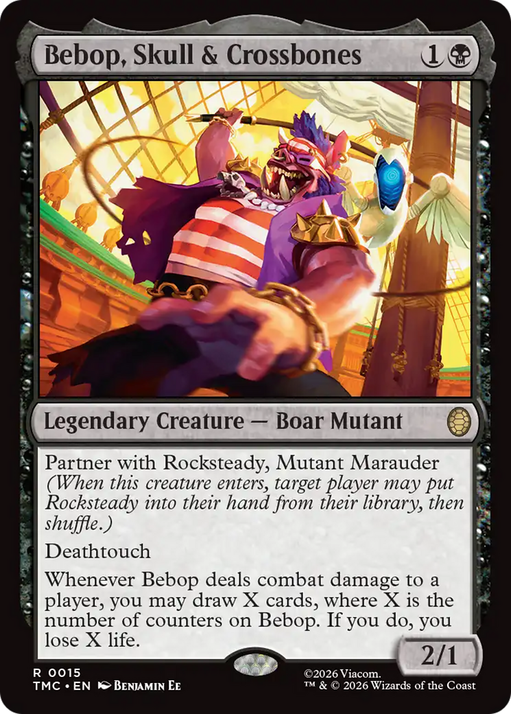 Bebop, Skull & Crossbones [Teenage Mutant Ninja Turtles Commander] | Cracking-Singles