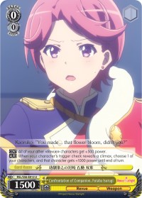 Confrontation of Companion, Futaba Isurugi (RSL/S56-E012 U) [Revue Starlight] | Cracking-Singles