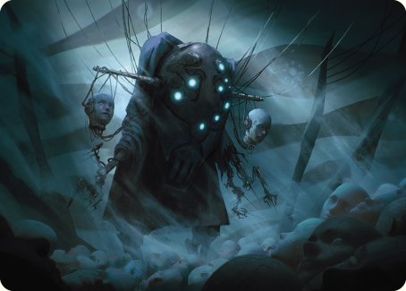 Meldweb Curator Art Card [Phyrexia: All Will Be One Art Series] | Cracking-Singles