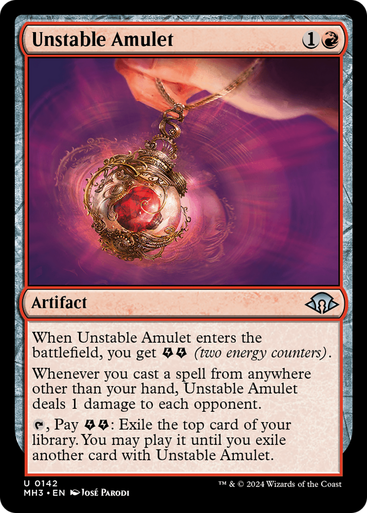 Unstable Amulet [Modern Horizons 3] | Cracking-Singles