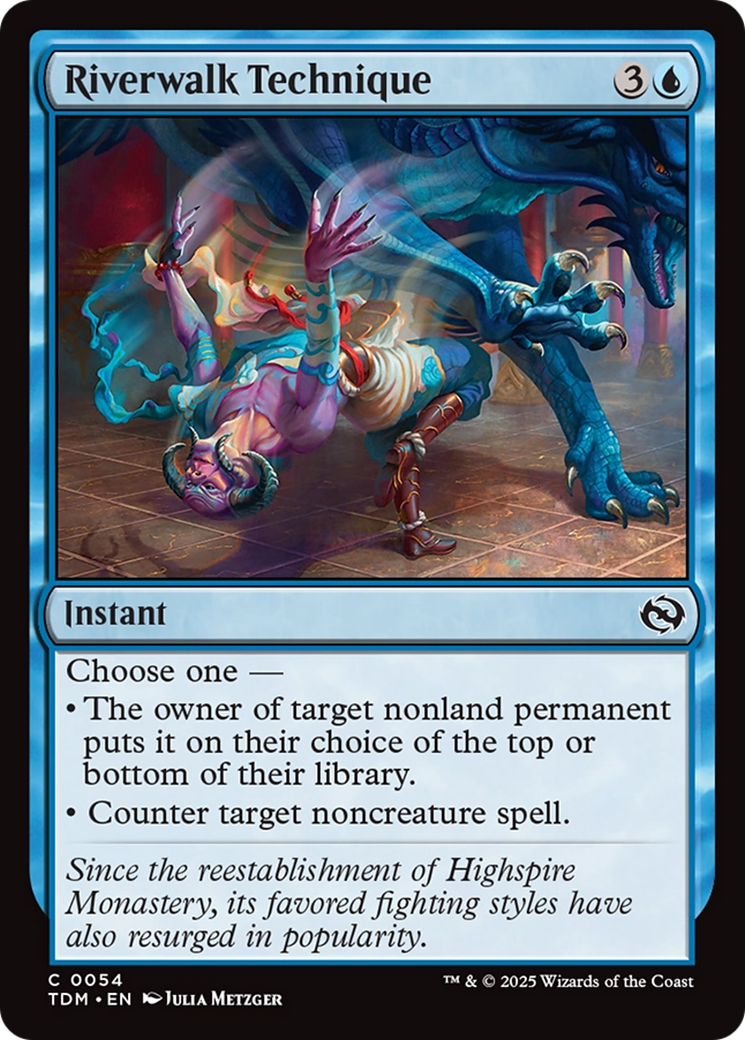 Riverwalk Technique [Tarkir: Dragonstorm] | Cracking-Singles