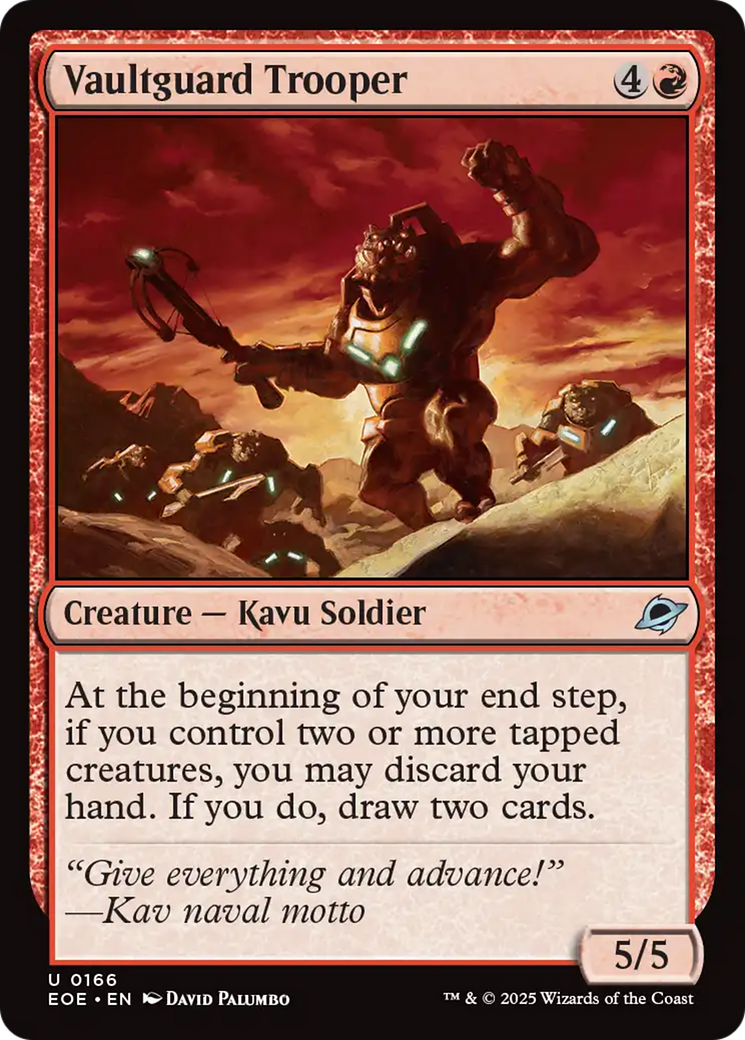Vaultguard Trooper [Edge of Eternities] | Cracking-Singles