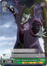 Joker: Samurai Swordfight (BNJ/SX01-021 C) [Batman Ninja] | Cracking-Singles