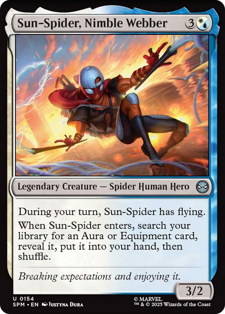 Sun-Spider, Nimble Webber [Marvel's Spider-Man] | Cracking-Singles