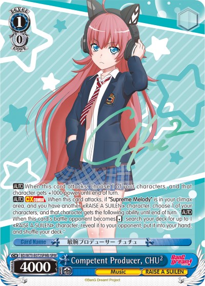 Competent Producer, CHU2 (BD/W73-E072SPMb SPM) [BanG Dream! Vol.2] | Cracking-Singles