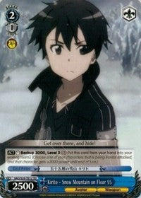Kirito - Snow Mountain on Floor 55 (SAO/S20-TE12 TD) [Sword Art Online] | Cracking-Singles