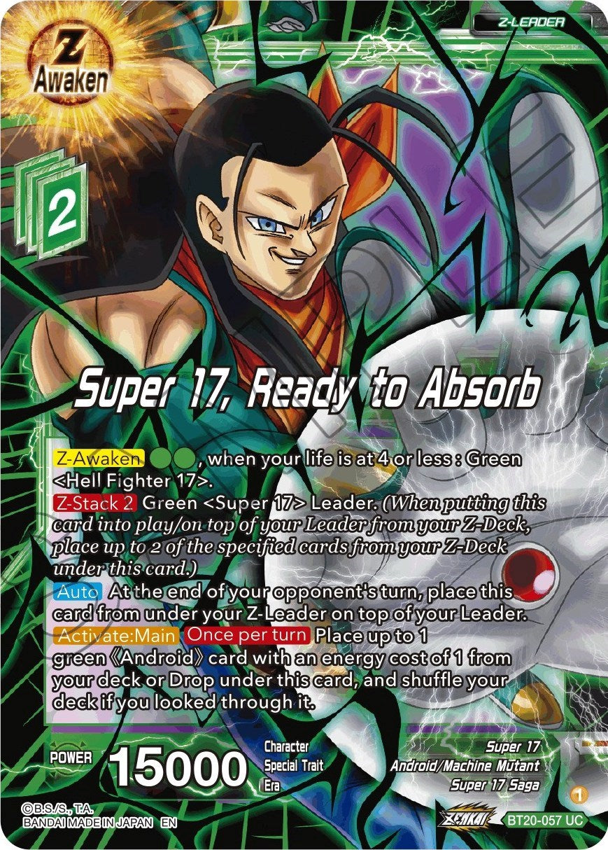 Super 17, Ready to Absorb (BT20-057) [Power Absorbed] | Cracking-Singles
