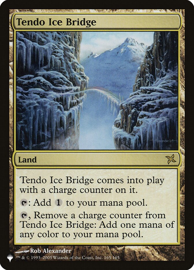 Tendo Ice Bridge [The List] | Cracking-Singles
